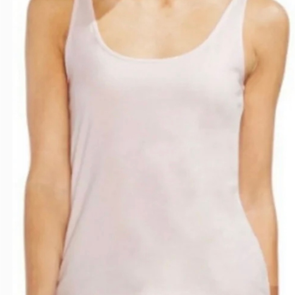 Vince camuto essentials knit tank sleeveless color pink bliss size S